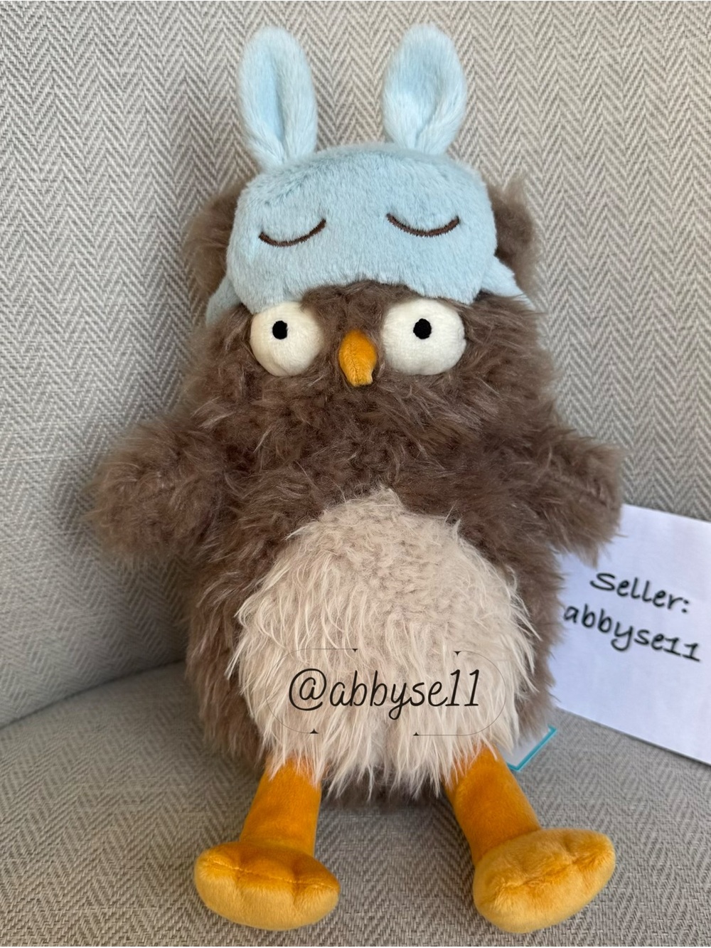 Jellycat Audrey Hootsoftly - Authentic - Brand New With Tags - Fast Ship